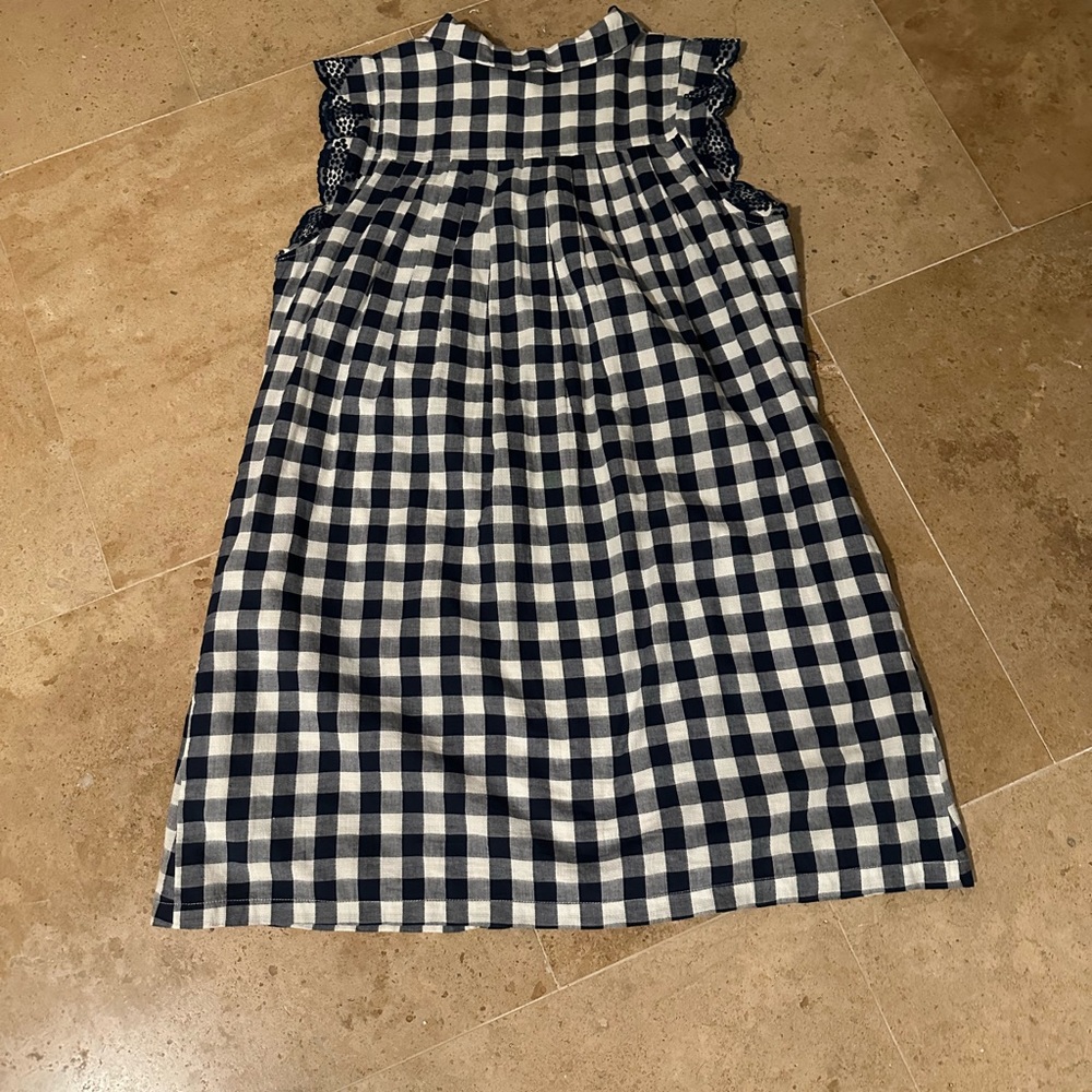 Dear Creatures Checkered Pattern Mini Dress - image 2